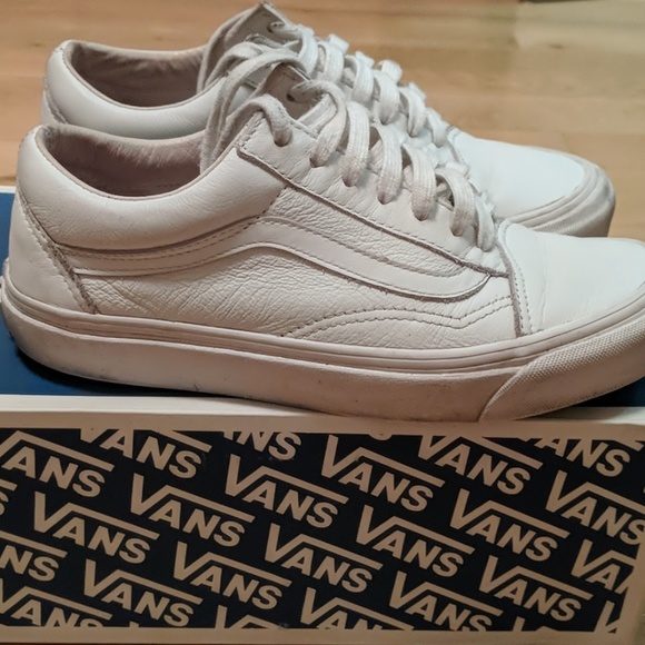vans old skool dirty white